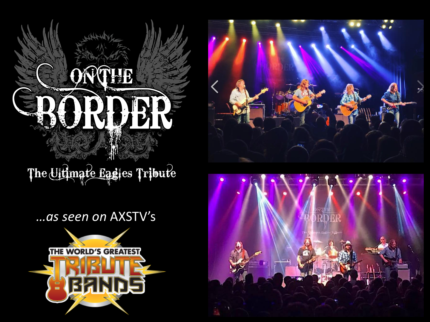 on the border eagles tribute band tour dates